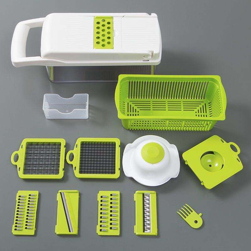 Multifunctional Vegetable Cutter Home Kitchen Slicing And Dicing Fruit Artifact Image