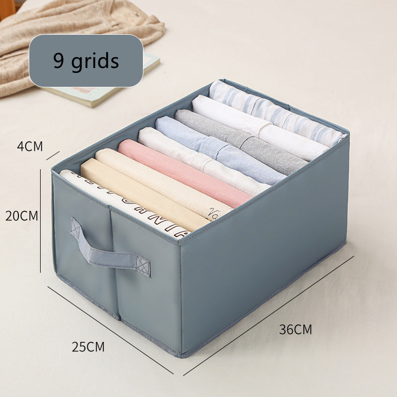 Clothes Denim Pants Drawer Organizer Box Image