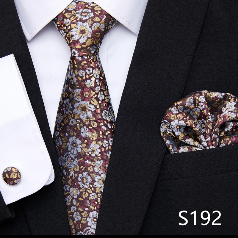 Men's Ties A Variety Of Patterns Series European And American Fashion Image