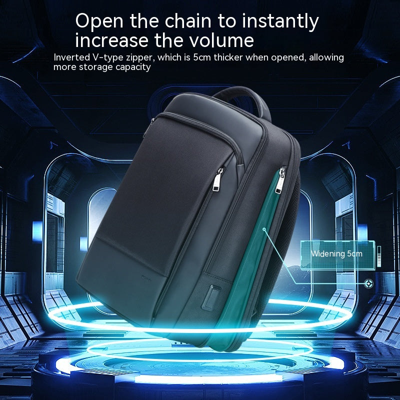 Men's Business Multifunction Usb Backpack Image