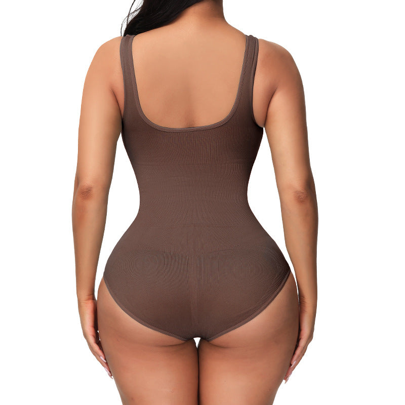 European And American Corset Women's Seamless One-piece Bodysuit Image