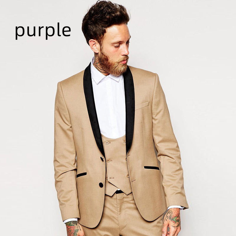 Man Three Piece Suit Dress Large Image