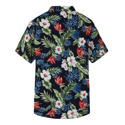 Hawaiian printed men's shirt Image