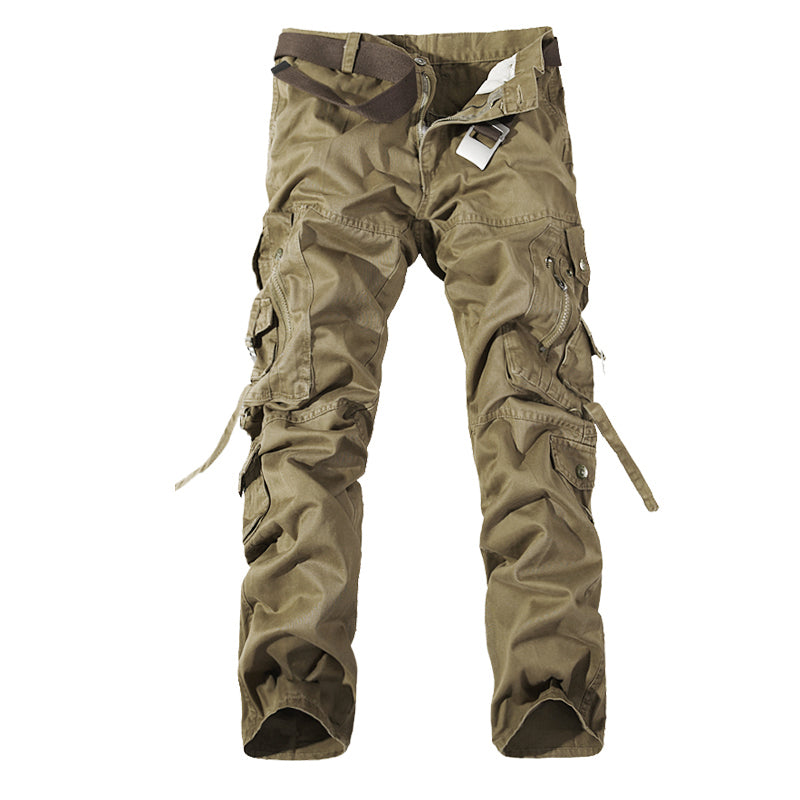 Men's Multi-pocket Cargo Pants Washed Hot Sale Cargo Pants Image