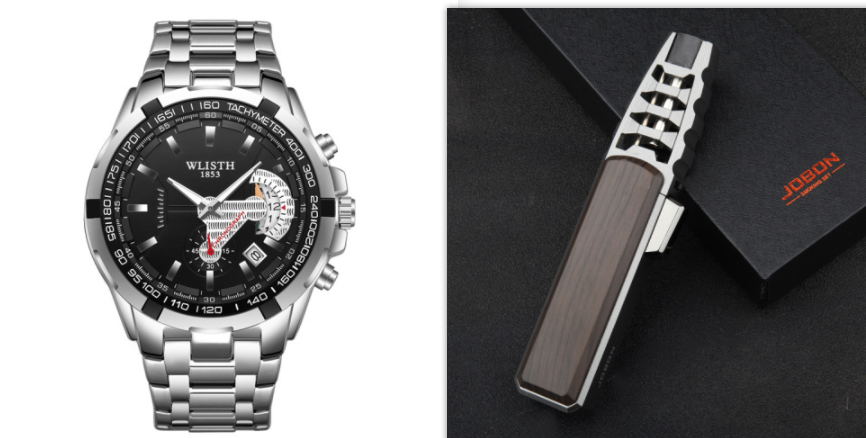 Quartz watch men''s watch waterproof sports watch men''s wristwatch Image