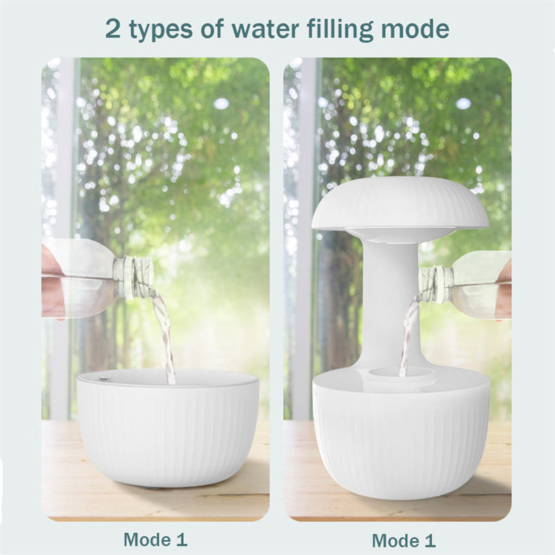 Anti-gravity Air Humidifier Mute Countercurrent Humidifier Levitating Water Drops Cool Mist Maker Fogger Relieve Fatigue Image