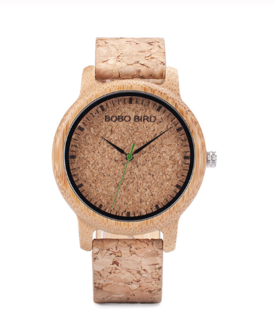 Bamboo and wooden watches Image