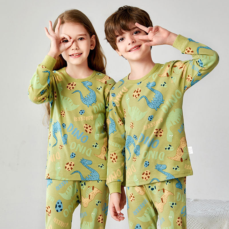 Children's Underwear Set Cotton Boys And Girls Underwear Set Pajamas Image