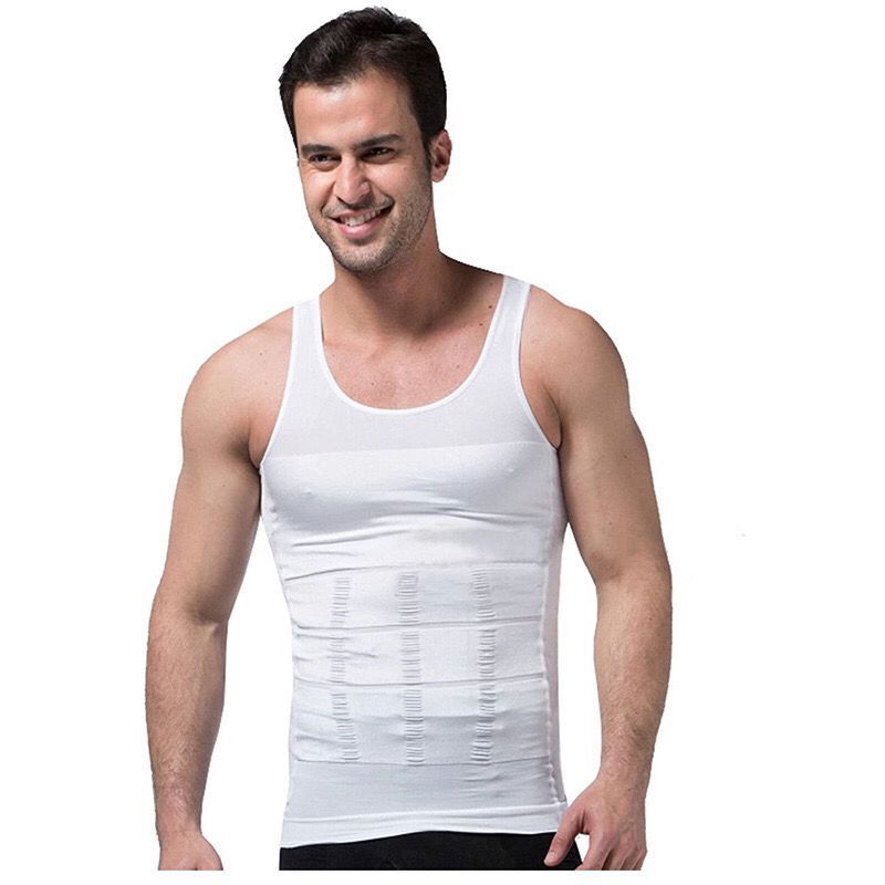 Men's Tight-waist Body Shaper Tank Top Corset Image