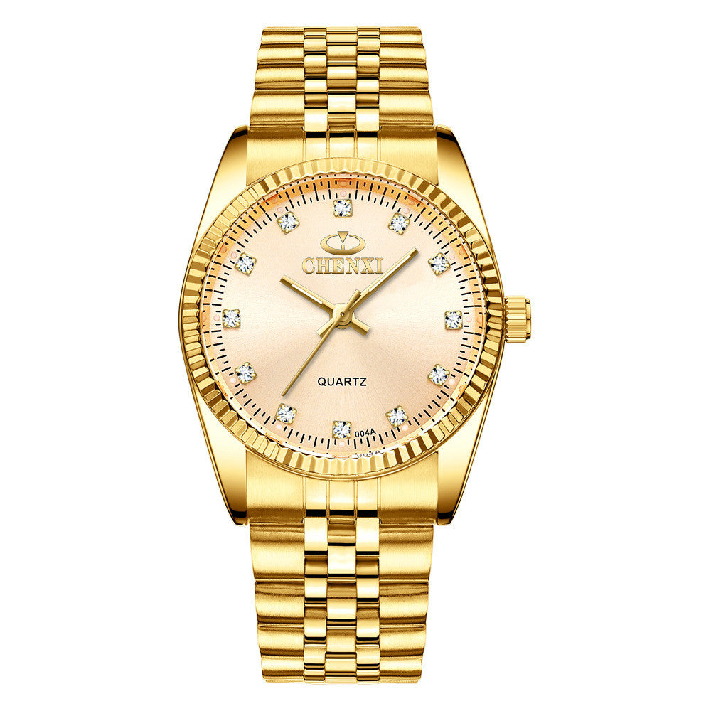 Golden couple watch men Image