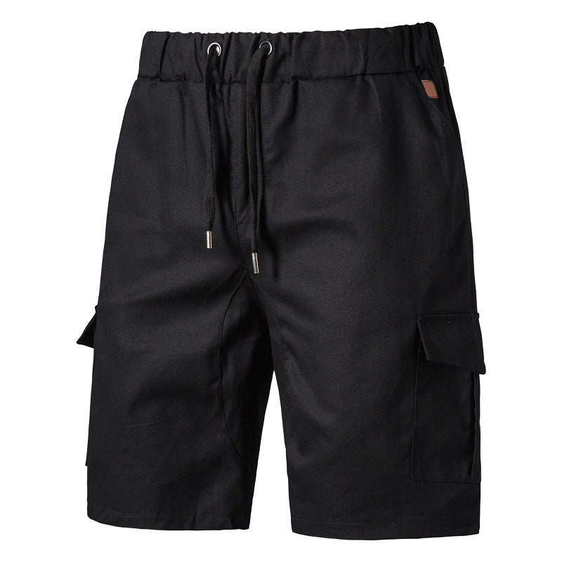 Casual tooling multi-pocket casual men's shorts Image