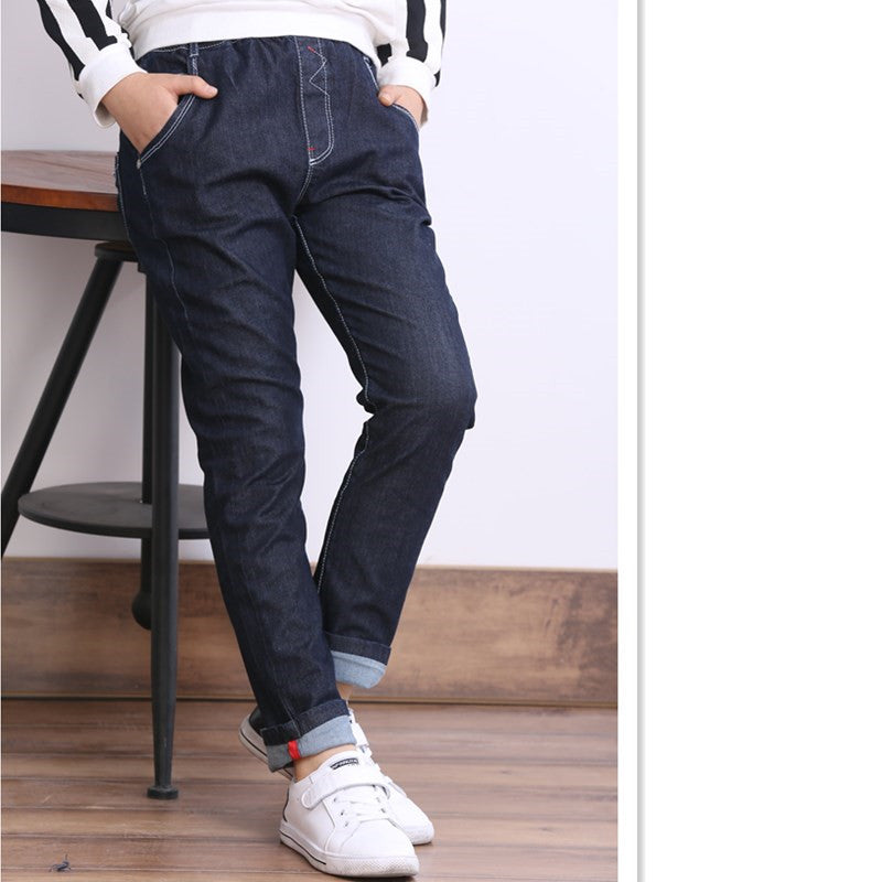 Boys plus fleece jeans Image