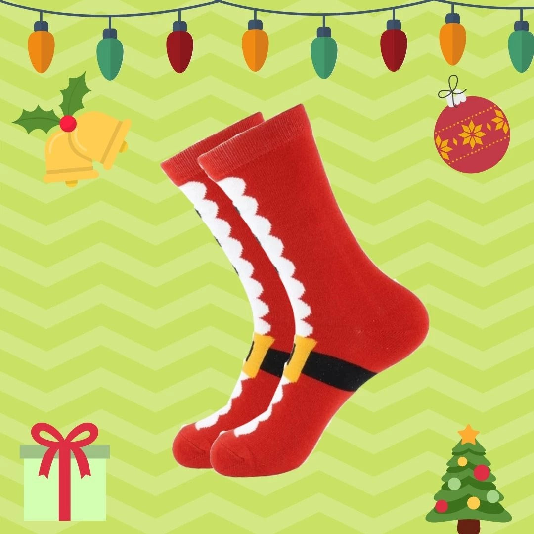 Santa Socks - Christmas Socks Image