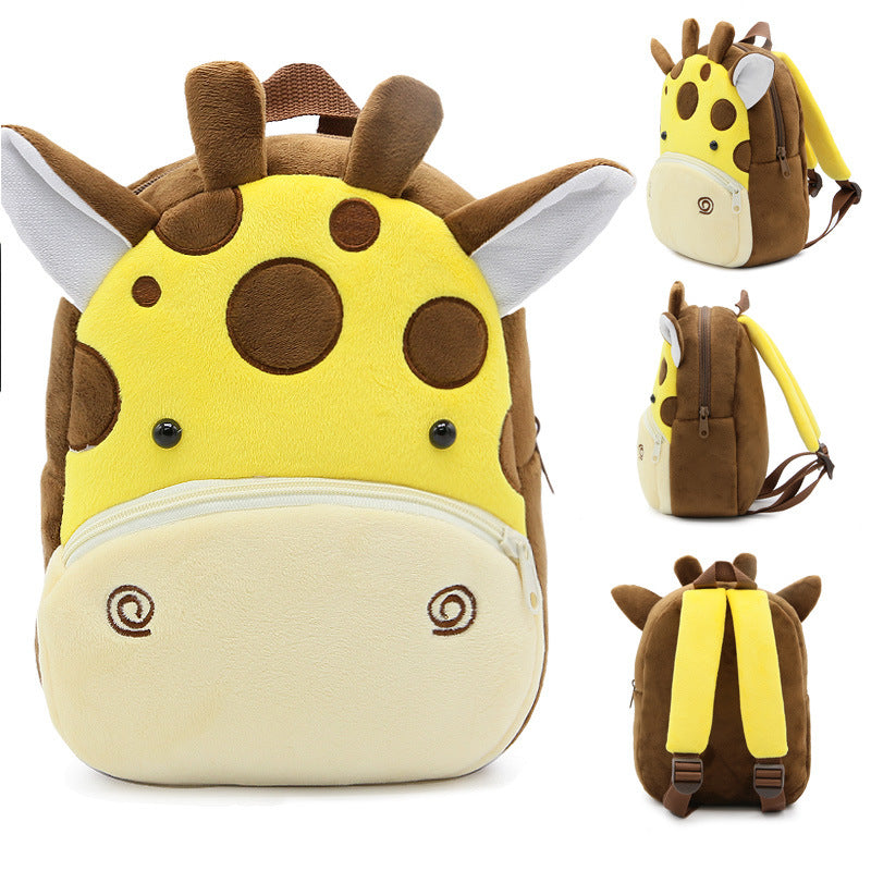 kindergarten small school bag animal backpack Image