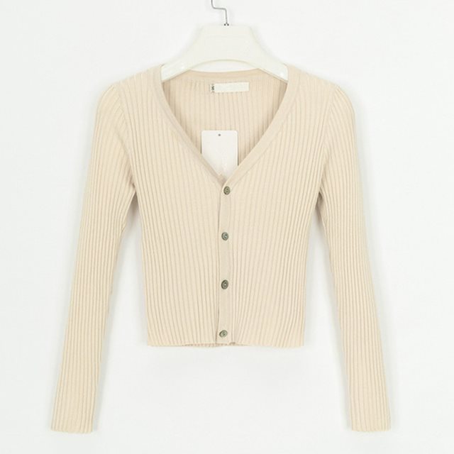 sweater cardigan women Slim sweaters Image