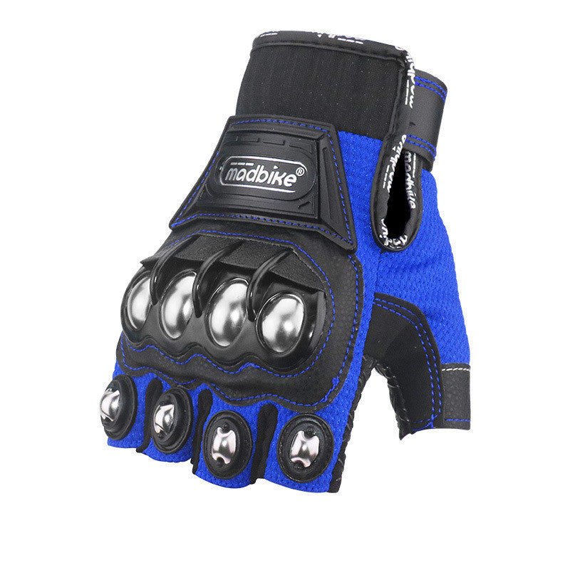 Madbike Gloves Motorcycle Half Finger Gloves Image