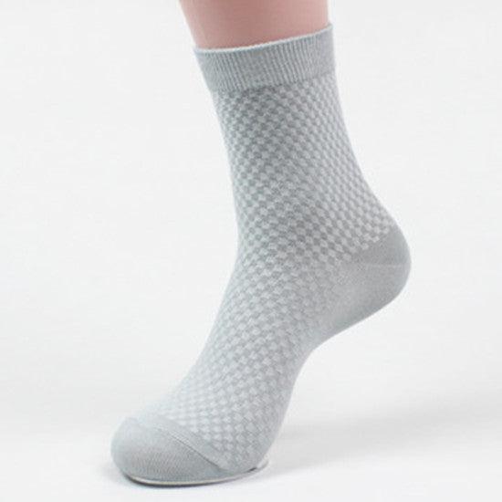 Socks men's new bamboo fiber men's socks Image