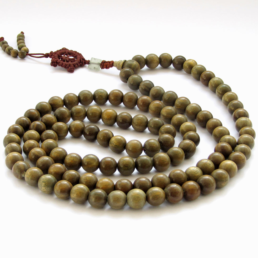 Natural sandalwood beads Image