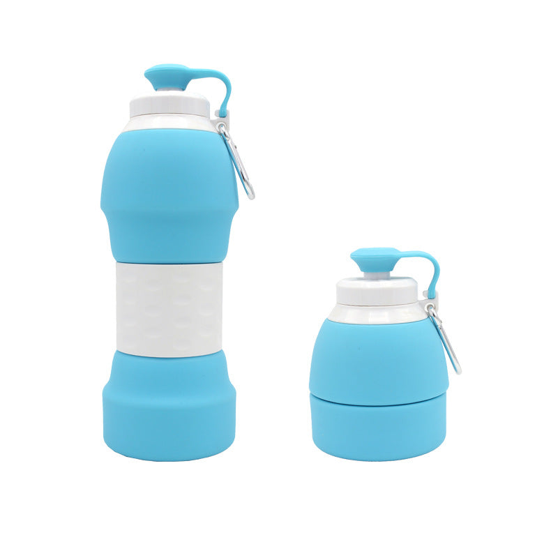 Silicone folding water bottle Image