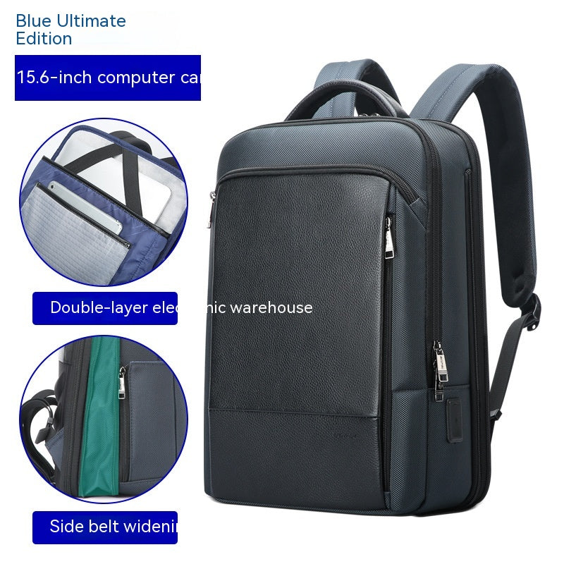 Men's Business Multifunction Usb Backpack Image