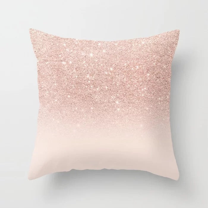 Pink sofa cushion cushion pillowcase Image