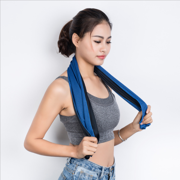 Sports Quick-Drying Cooling Towel Swimming Gym Travel Cycling Gym Club Yoga Sports Cold Feeling Sport Towels To Take Carry Hot Image