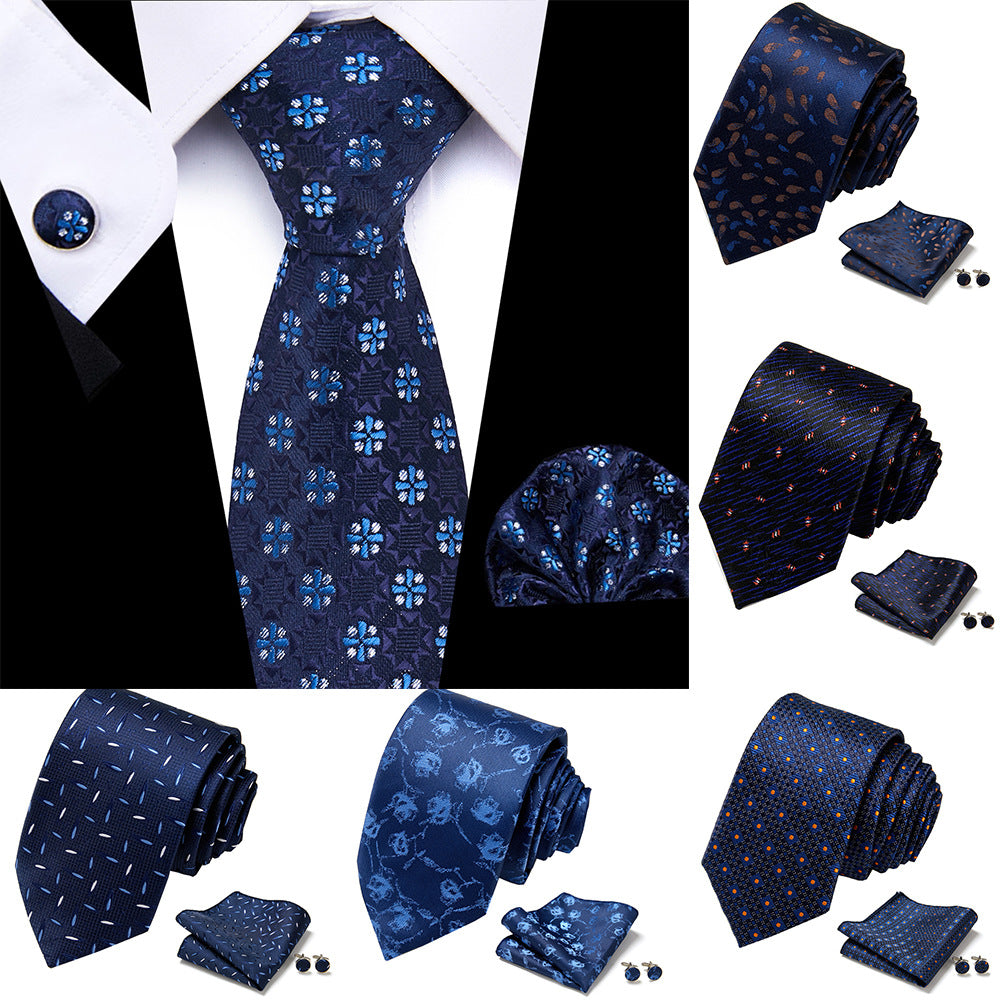 Men's Ties A Variety Of Patterns Series European And American Fashion Image