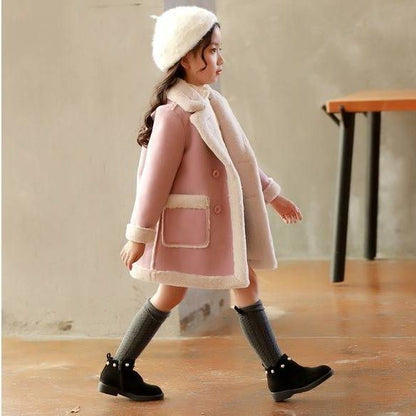 Winter children's clothing