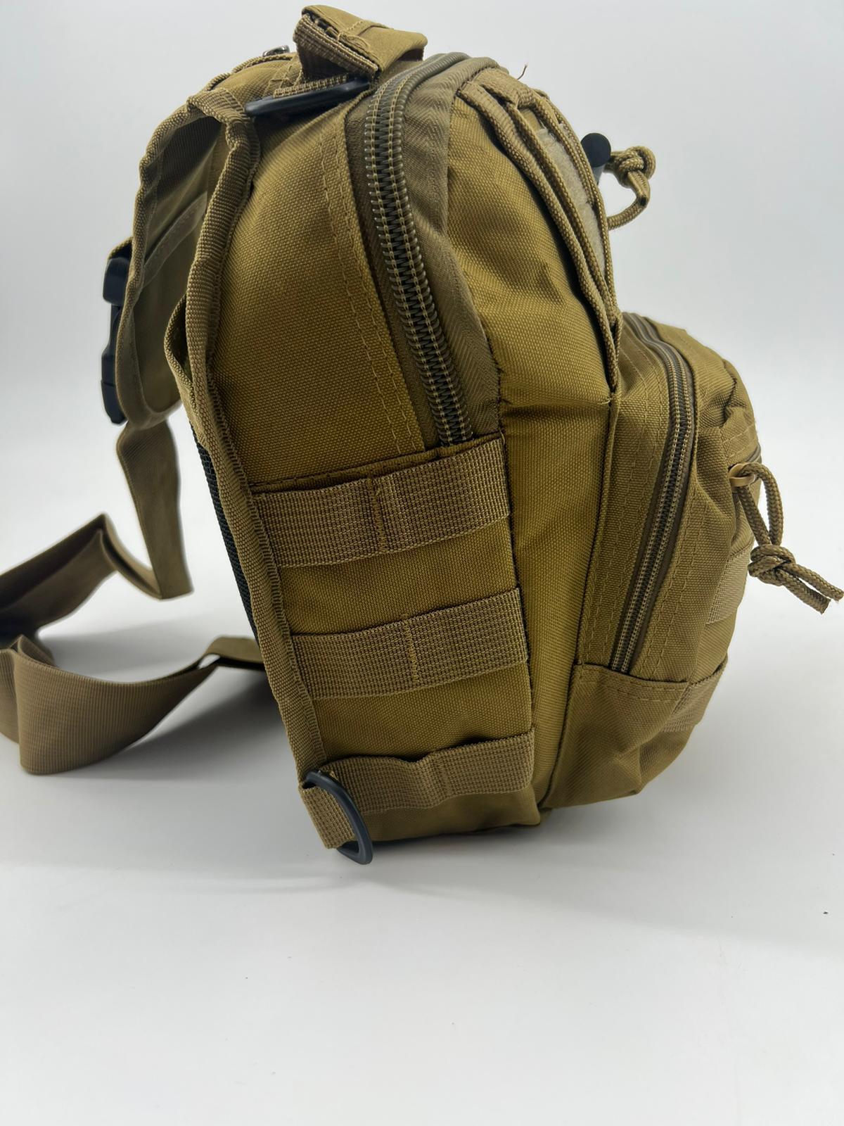 Mens Backpack Waterproof Tactical Sling Chest Pack Shoulder Bag Outdoor Hiking Image