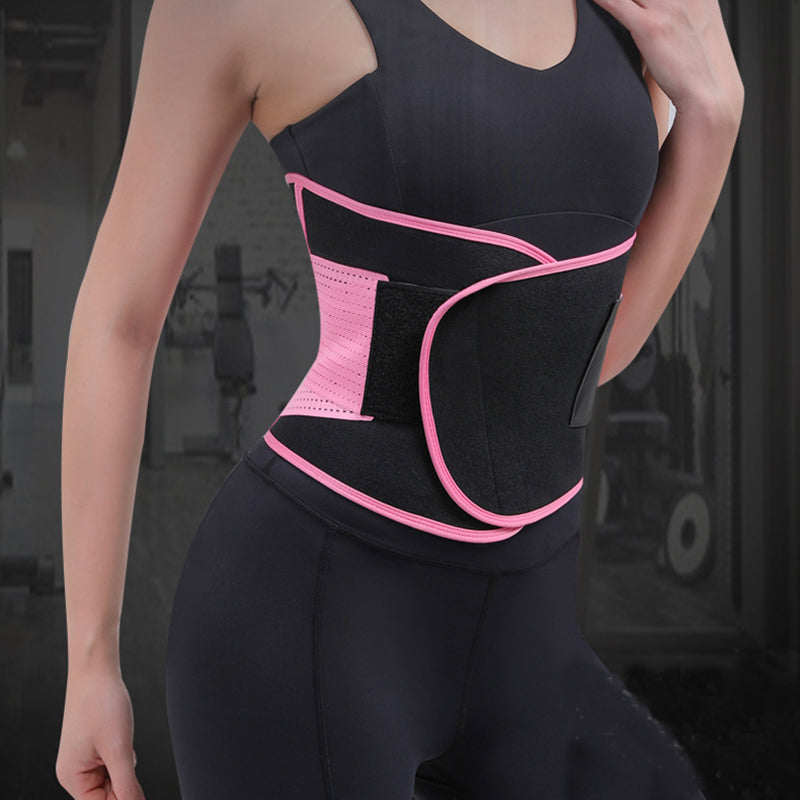 Waist Trainer For Women Back Support Band & Tummy Control Body Shaper Sweat Weight Loss Shapewear Image