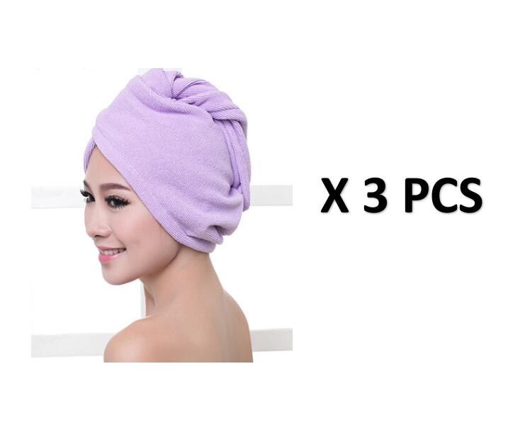 Women's Hair Dryer Cap, Absorbent Dry Hair Towel Image