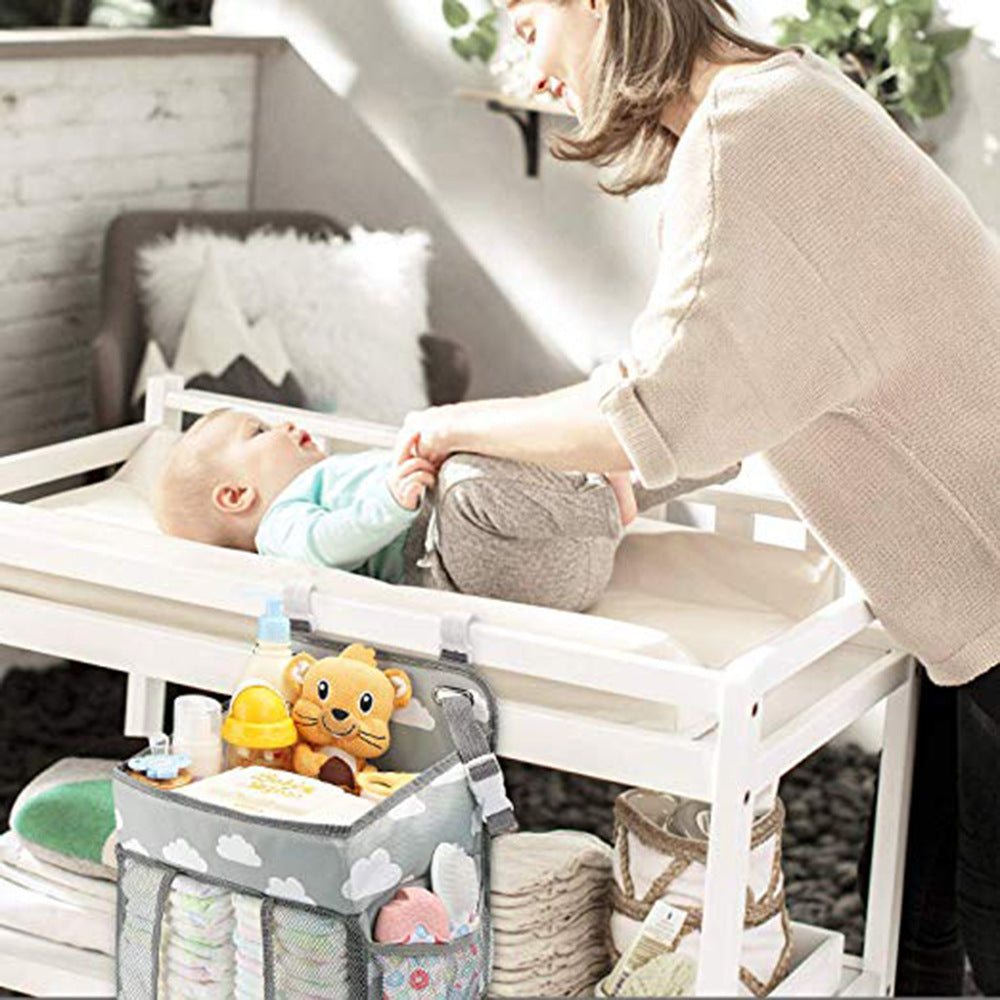 Portable Baby Crib Organizer Bed Hanging Bag Image