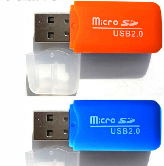 Mini USB TF Card Reader Image