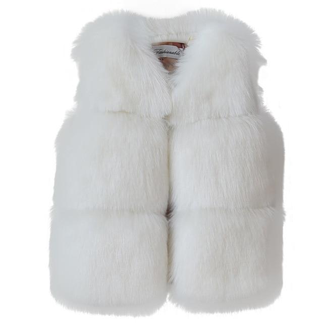 NEW Baby Girl Winter Vest Coats Image