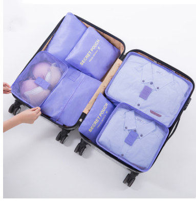 Durable Waterproof Nylon Packing Cube Travel Organizer Bag Image