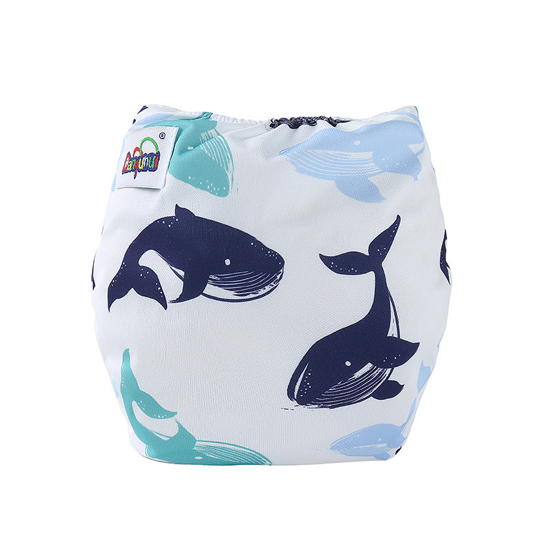 Baby cartoon cloth diaper