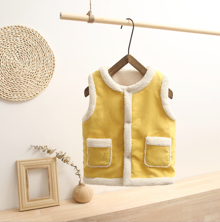 Children's down cotton vest Image