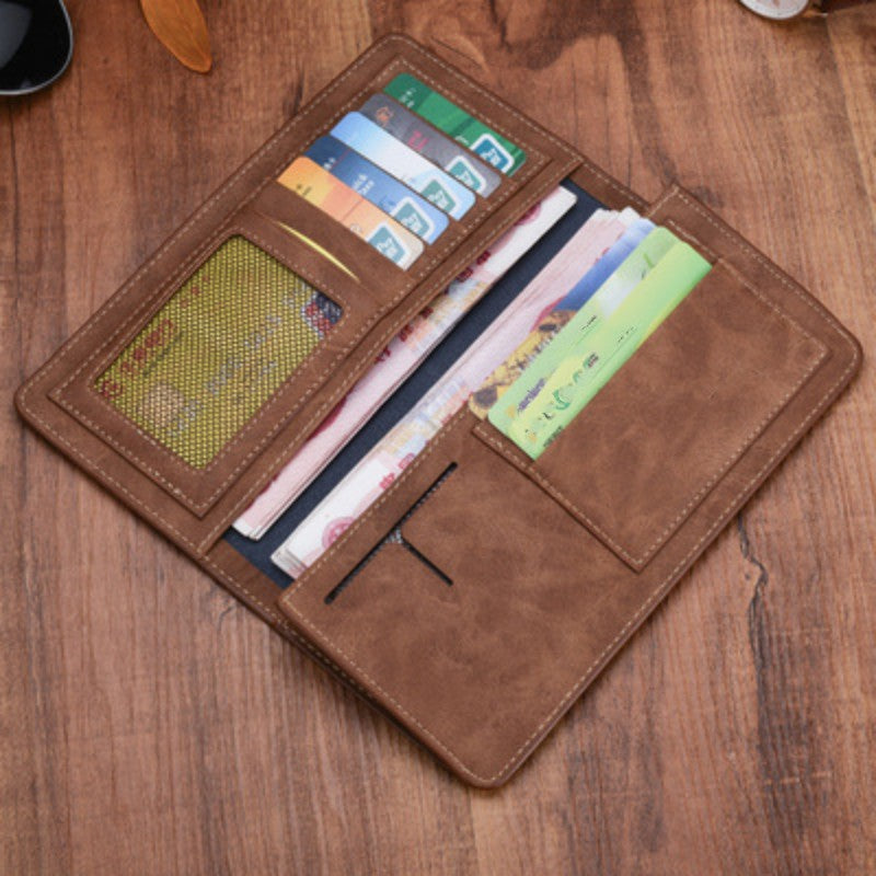 Genuine Leather Purses Coin Bag Men's Wallets Image