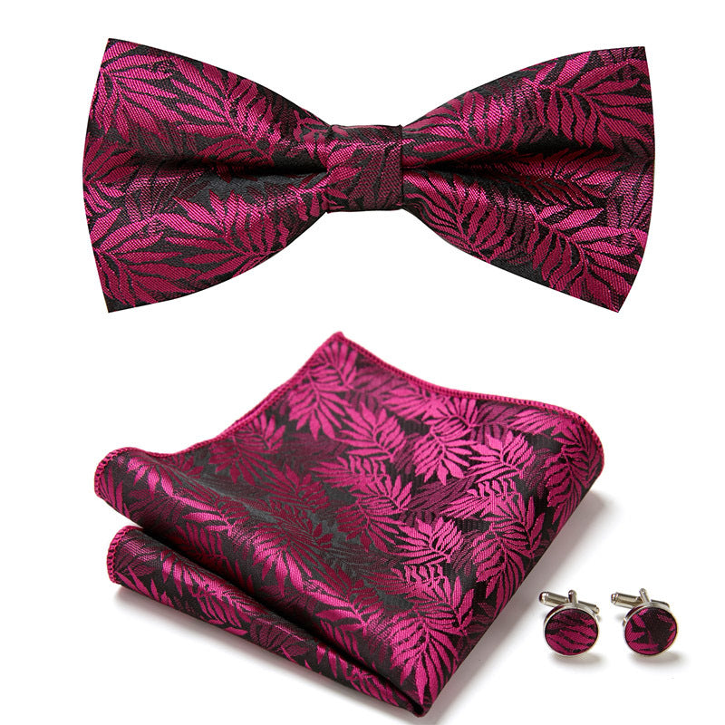 Three Piece Set Of Stylish Bow Ties Image