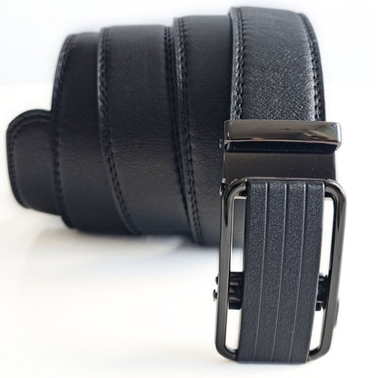 Men's Ratchet Belt Leather Mens Belt With Slide Buckle Ratchet Belts For Men USA