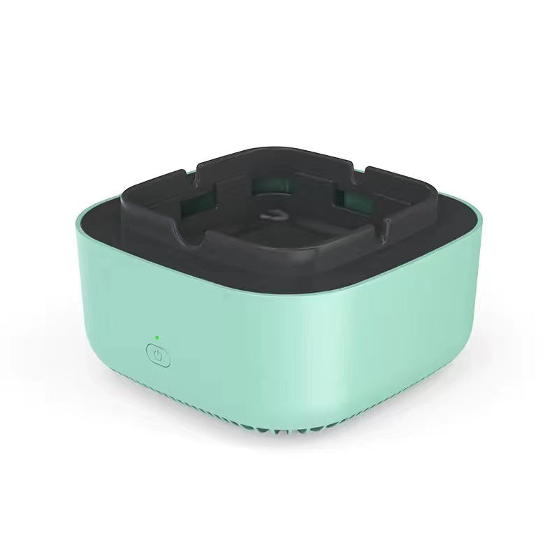 Smoke Removal Air Purification Ashtray Anion Purification Practical Automatic Purifier Ashtray Portable Gadgets For Car Ashtray Image