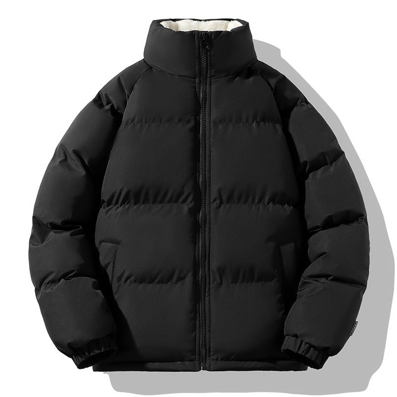 Thickened Plus Size Stand-up Collar Downcotton-padded Jacket Men's Coat Image