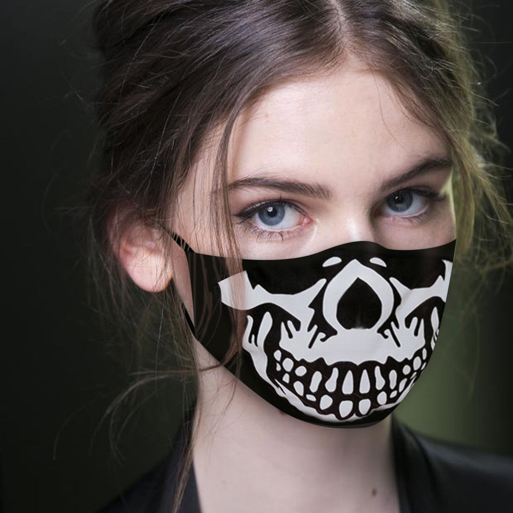 Halloween Facial Mask Cotton Cloth Image