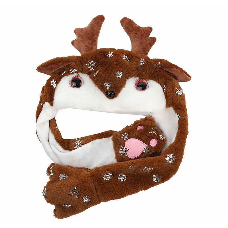 Christmas Gift Hat Elk Headgear Image