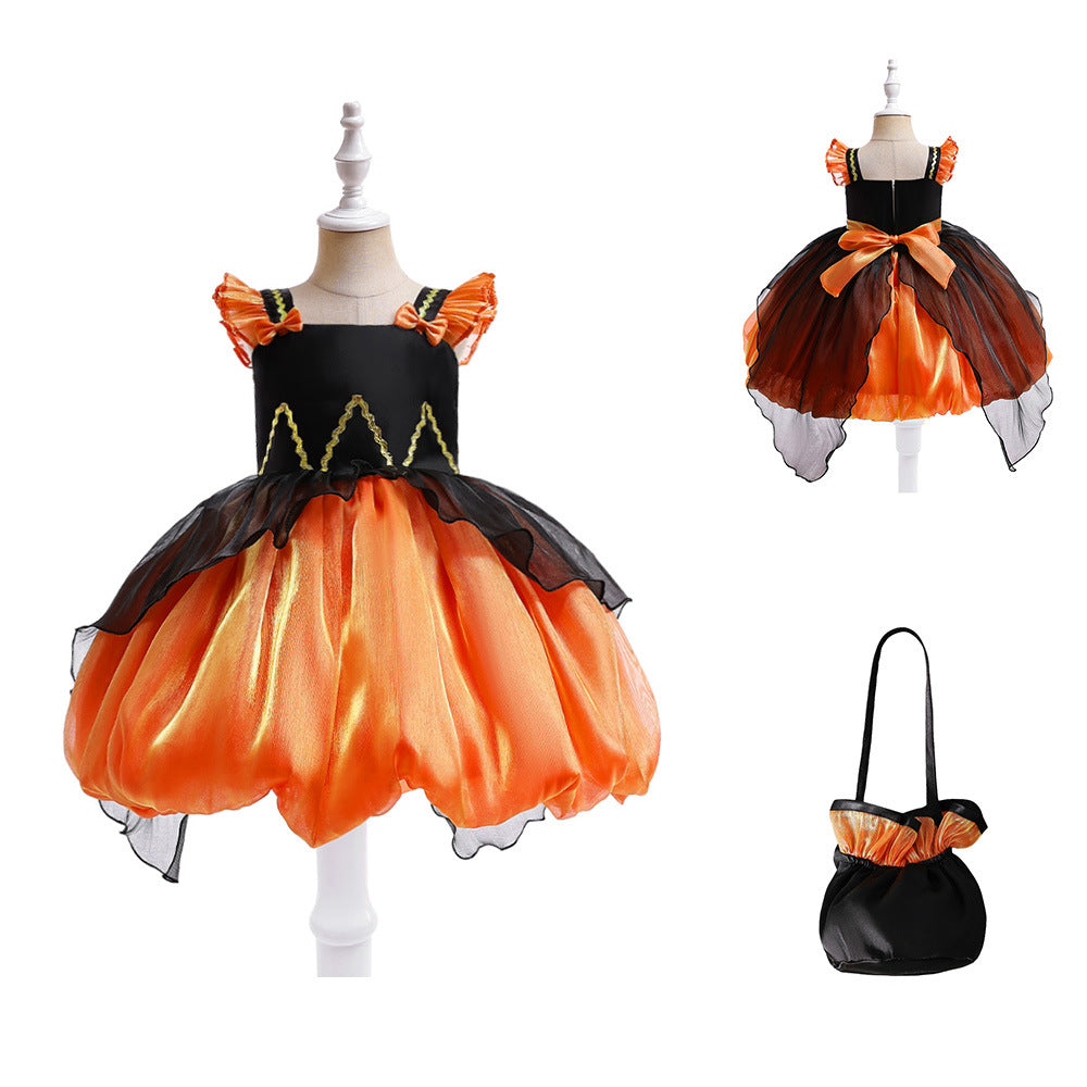 Halloween Witch Performance Costume Princess Dress Image