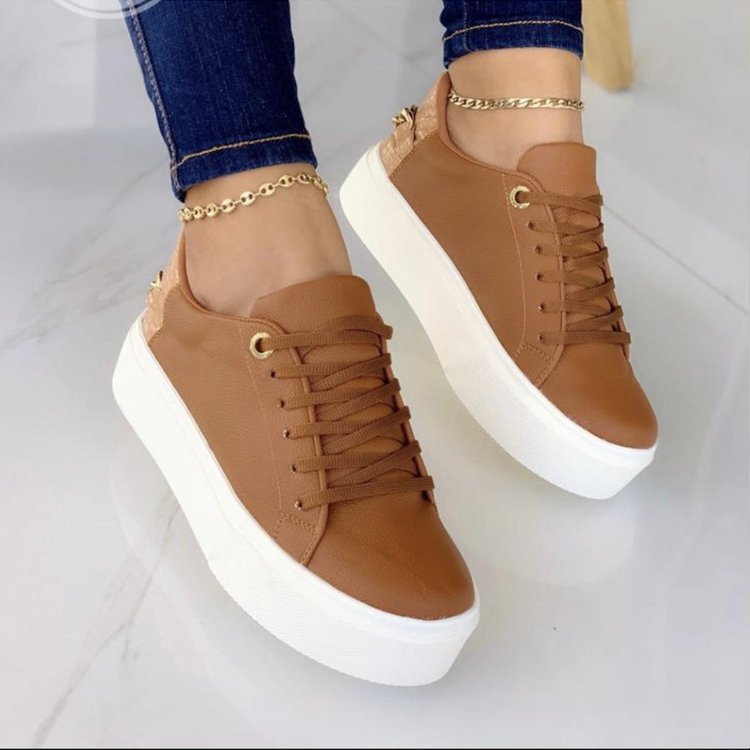 Sneakers Casual Women's White Shoes Image