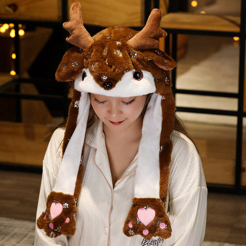 Christmas Gift Hat Elk Headgear Image