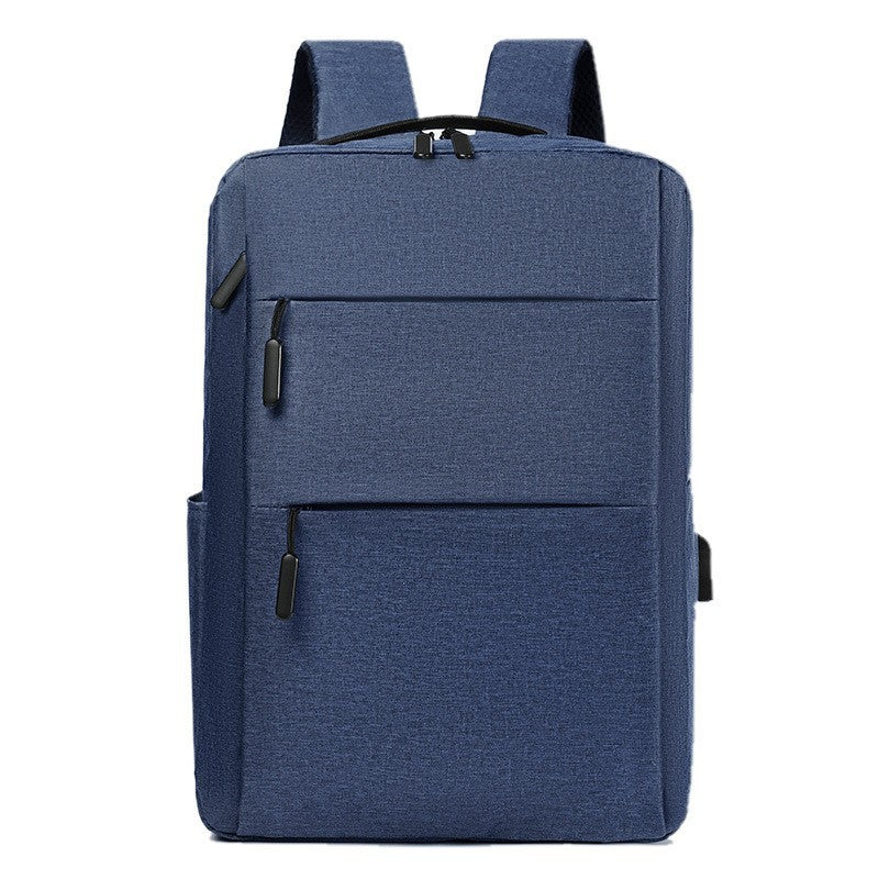 Men's And Women's Fashion Casual Exercise Canvas Business Backpack Image