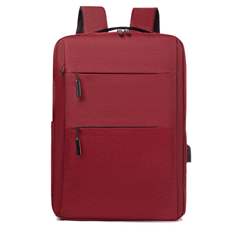 Men's And Women's Fashion Casual Exercise Canvas Business Backpack Image