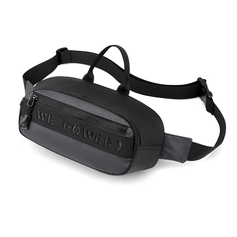 Trendy Men's Sports Waist Bag Outdoor Image